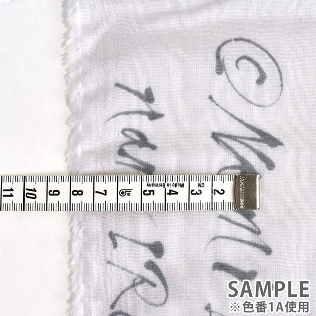 生地 naniIRO-ナニイロ- Seventone/ダブルガーゼ(EGX-11300) 1A.グレー/白ラッカー 99Zz99_