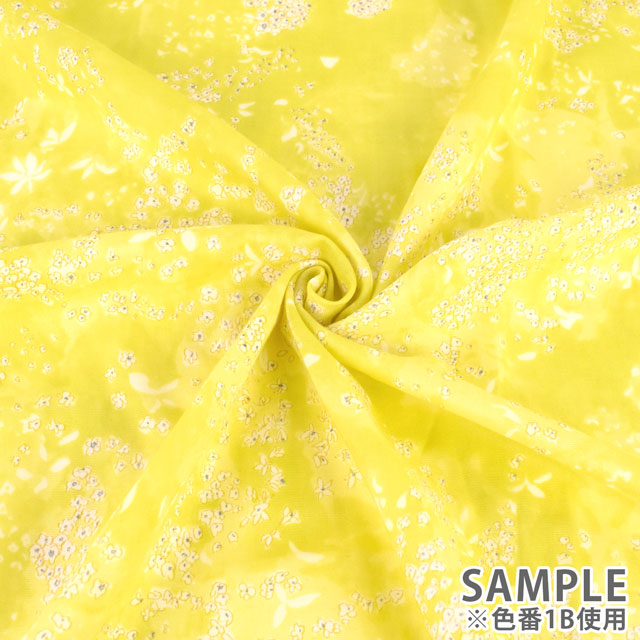 生地 naniIRO-ナニイロ- Lei nani/オーガニックダブルガーゼ(EGX-11330) 1C.グリーン×パール 99Zz99_