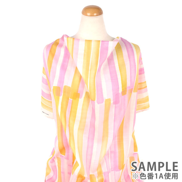 生地 naniIRO-ナニイロ- GRACE/オーガニックダブルガーゼ(EGX-11340) 1C.ブラウン 99Zz99_