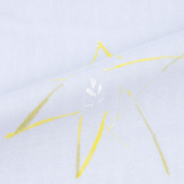 生地 naniIRO-ナニイロ GUNSEI/オーガニックダブルガーゼ(EGX-11380) 1D.ライトブルー×パール 09Ac04_