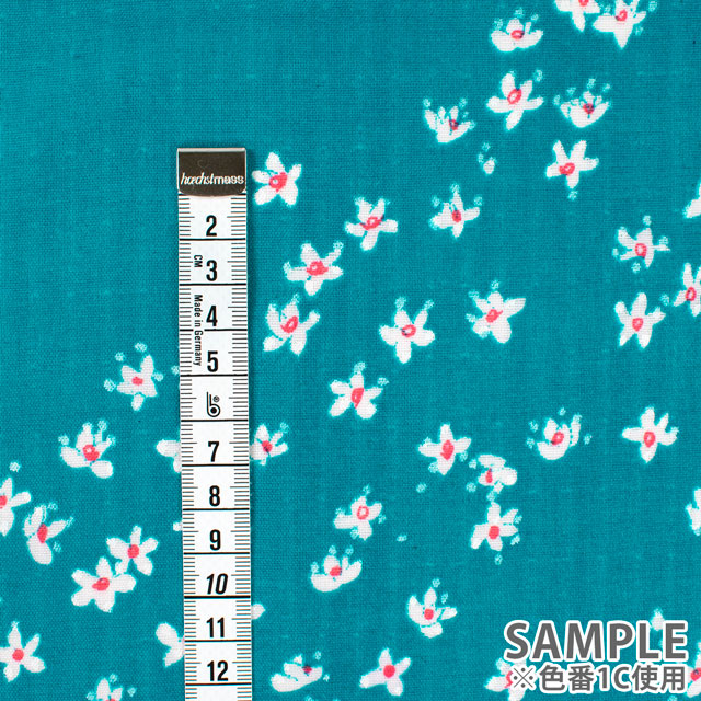 生地 naniIRO Edelweiss/オーガニックダブルガーゼ(EGX-11400) 1C.エメラルドグリーン×パール 09Ac04_