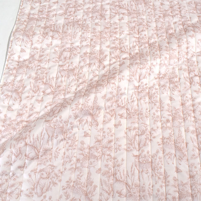 生地 Nerori Rose ネロリローズ ガーデン/キルティング(NRF-01Q) P.ピンク 99Zz99_