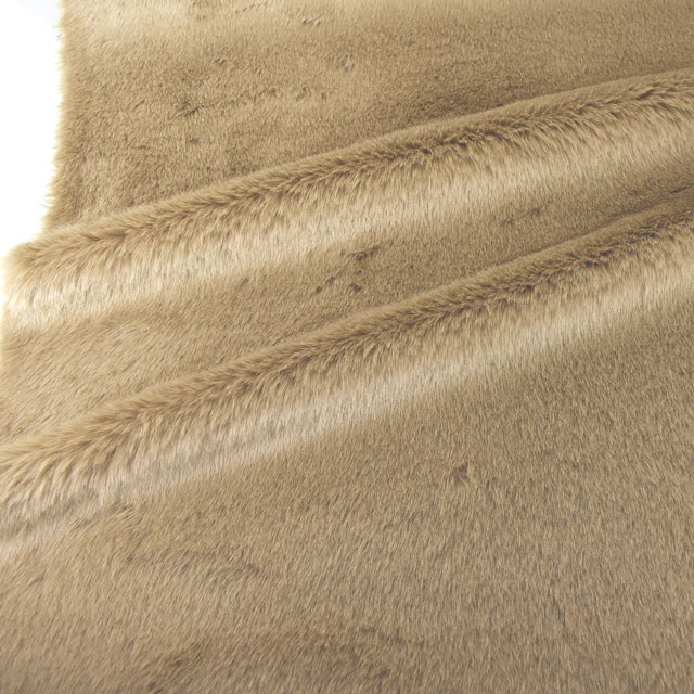 生地 ナチュラルフォックス/フェイクファー(NT-1120) 33.ベージュ 10Bn99_