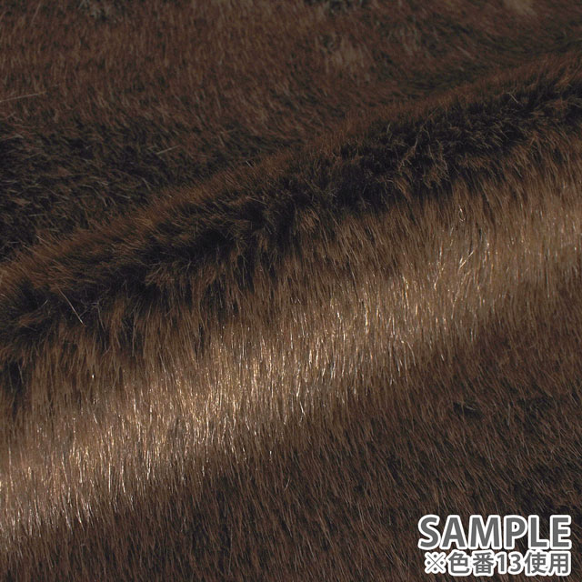 生地 ナチュラルフォックス/フェイクファー(NT-1120) 33.ベージュ 10Bn99_