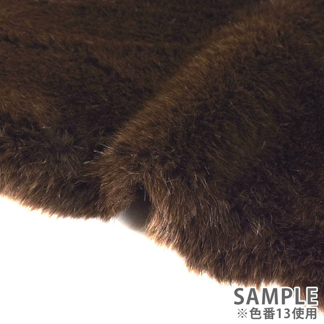 生地 ナチュラルフォックス/フェイクファー(NT-1120) 33.ベージュ 10Bn99_