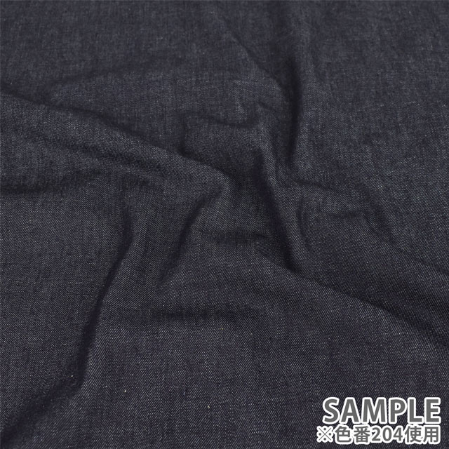 生地 国産 岡山デニム 8オンスカラーデニム(CN0812) 20.紺 09Cr40_