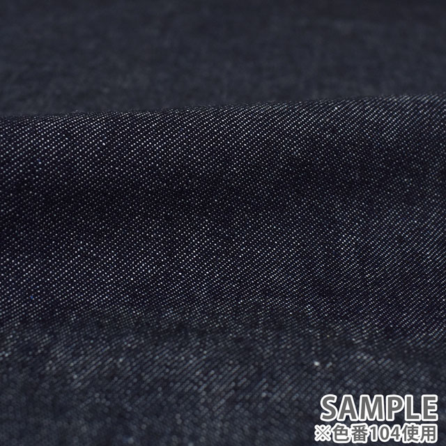 生地 国産 岡山デニム 10オンスカラーデニム(CN1016) 12.ブリーチ 09Cr40_