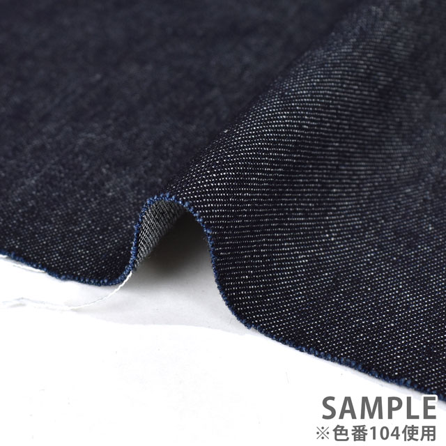 生地 国産 岡山デニム 10オンスカラーデニム(CN1016) 12.ブリーチ 09Cr40_