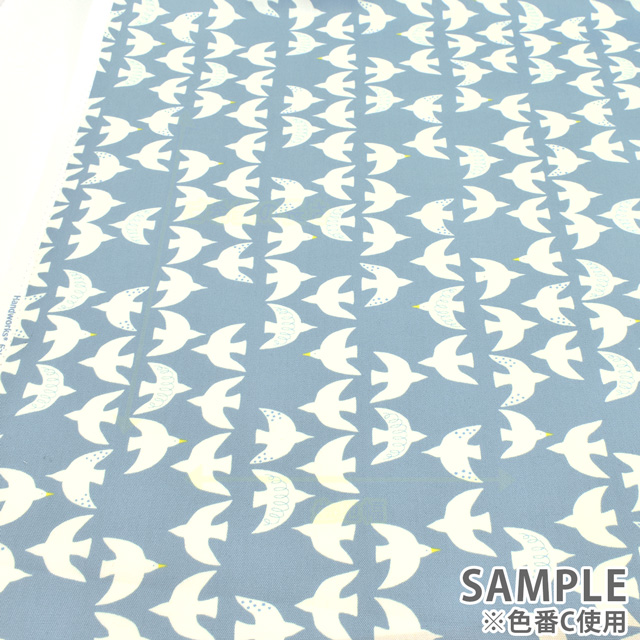 生地 onneLa-オンネラ- バード/オックス(ON10345S) A.グレー 99Zz99_