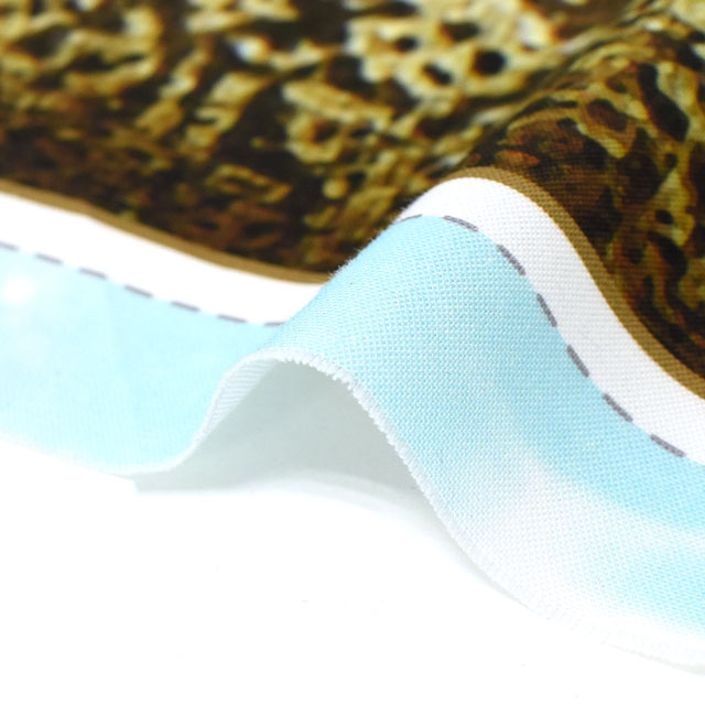 パネル販売生地 デジタルプリント ゆかいな水の仲間たち/シーチング コイ 009Ae99_