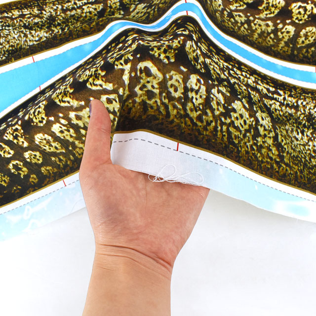 パネル販売生地 デジタルプリント ゆかいな水の仲間たち/シーチング コイ 009Ae99_