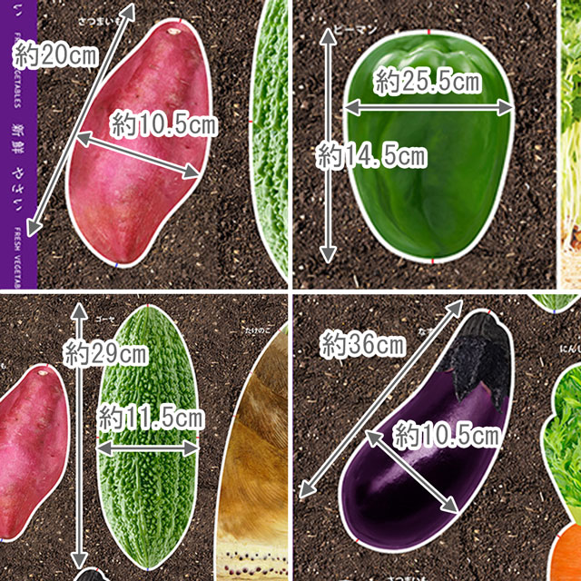 パネル販売生地 デジタルプリント 八百屋さん/シーチング(TAKENOKO) たけのこ 09Ae99_