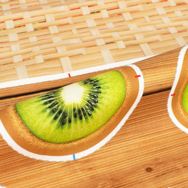 パネル販売生地 デジタルプリント 果物屋さん/シーチング(PINEAPPLE) パイナップル 09Ae99_