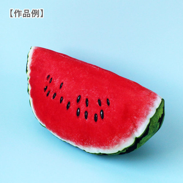 パネル販売生地 デジタルプリント 果物屋さん/シーチング(WATERMELON) すいか 09Ae99_