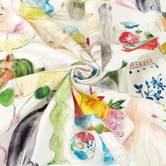 生地 Paper message-ペーパーメッセージ- 花瓶の棚/シーチング(EGXA-8005) 1A.オフ 09Ac04_