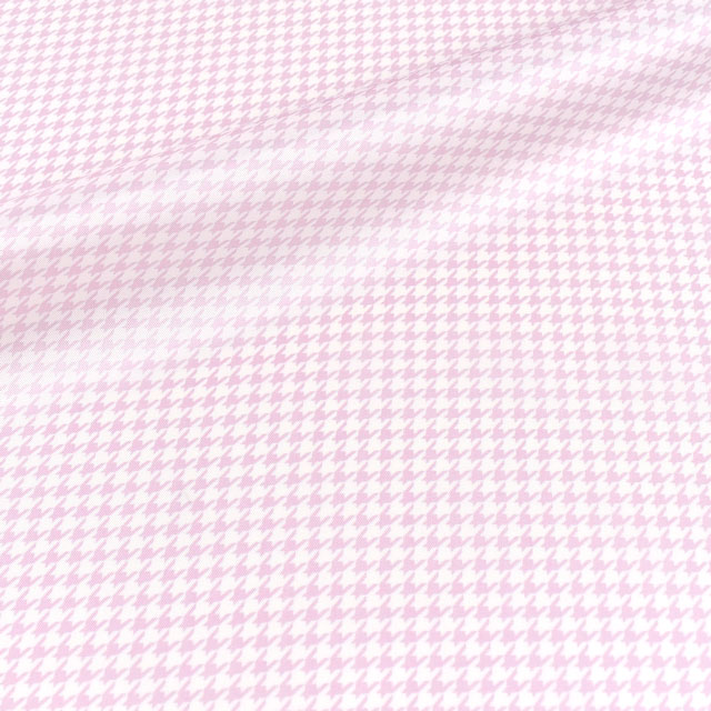 裏地 千鳥チェックプリント(PR003-6) 1.ピンク 99Zz99_
