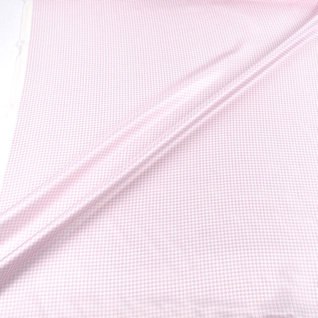 裏地 千鳥チェックプリント(PR003-6) 1.ピンク 99Zz99_