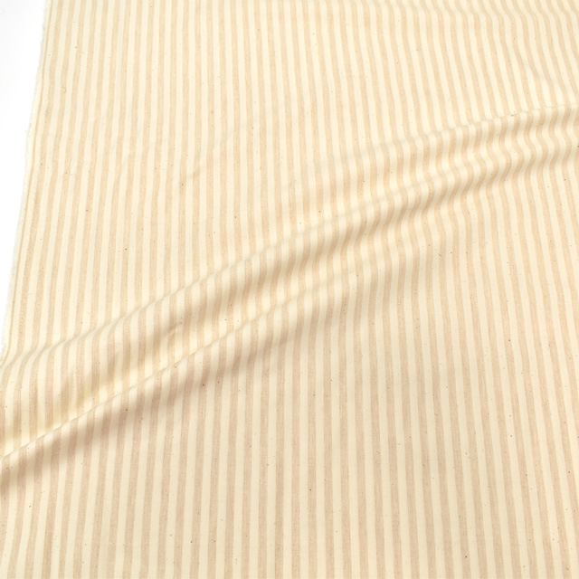 生地 オーガニックコットン 中ストライプ(R0529) H2.中ストライプ 09Bo33_