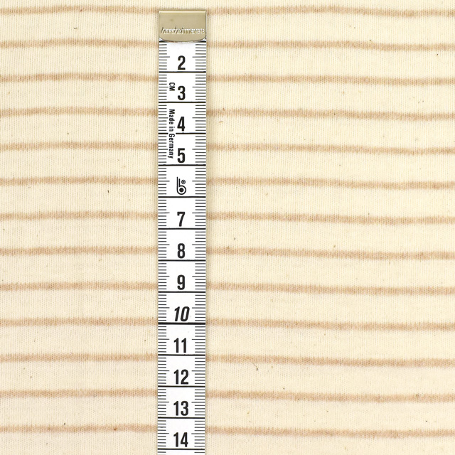 生地 オーガニックコットン スムースボーダー(R0529) SB3 09Bo33_