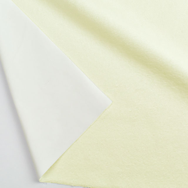 生地 防水パイルシート/透湿防水素材(R1500) イエロー 09Bo32_