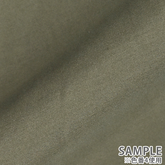生地 プラット・エアーイン R/Cツイル(RN5021) 4.カーキグリーン 09Cq39_