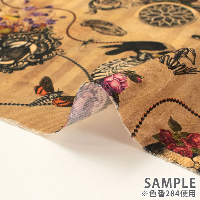 生地 ROBERT KAUFMAN-ロバートカウフマン- Dreadful Delights ドレッドフル・デライツ パンクスカル/シーチング(22475) 252.パープル 99Zz99_