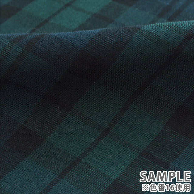 生地 ダブルガーゼ チェック(S53890OK) 18.ブラック×ホワイト系 99Zz99_