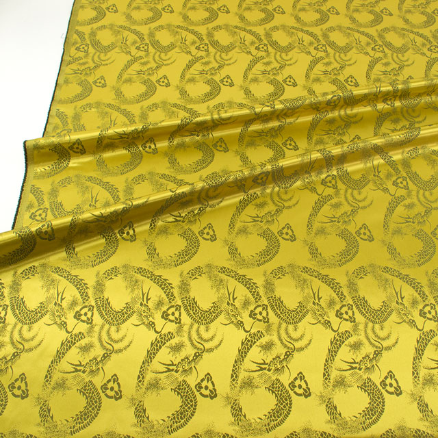 生地 ドラゴンジャガード(S928) 1.イエロー 09Bh18_