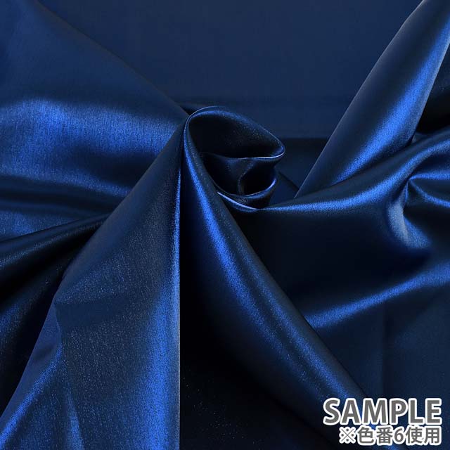 生地 トゥインクルサテン(S9300) 6.ブルー 10Ae08_