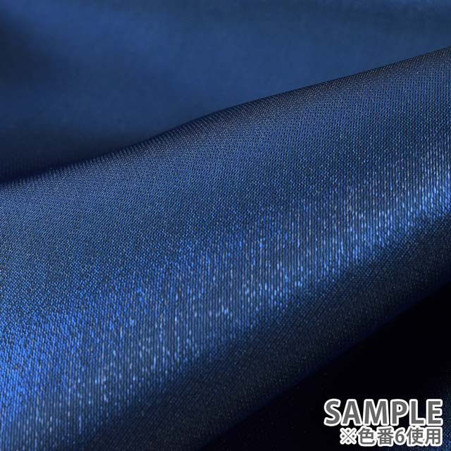 生地 トゥインクルサテン(S9300) 6.ブルー 10Ae08_