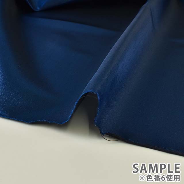 生地 トゥインクルサテン(S9300) 6.ブルー 10Ae08_