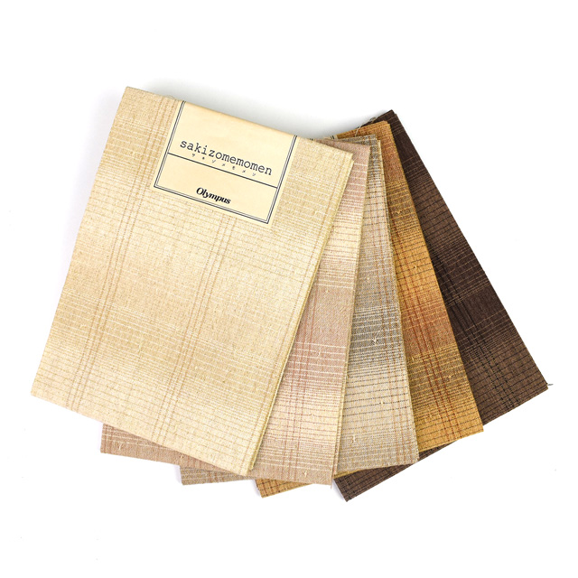 カットクロス オリムパス sakizomemomen グラデーションチェック SC-027.イエロー×ベージュ 09Ad99_