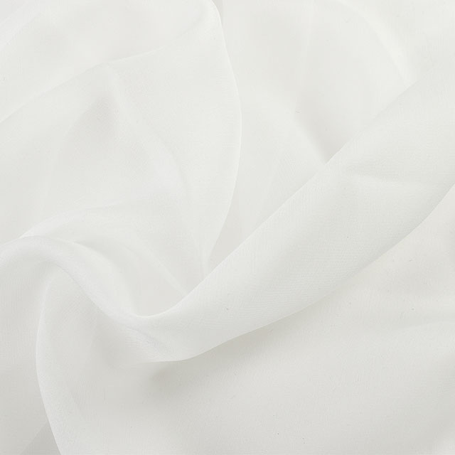 生地 旧6匁シルクジョーゼット KW.白 10Bg11_