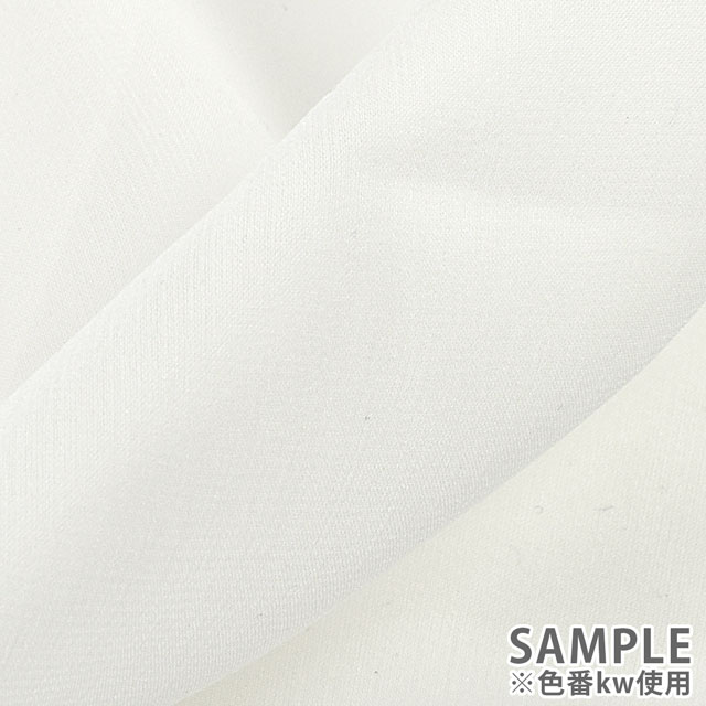 生地 旧6匁シルクジョーゼット KW.白 10Bg11_