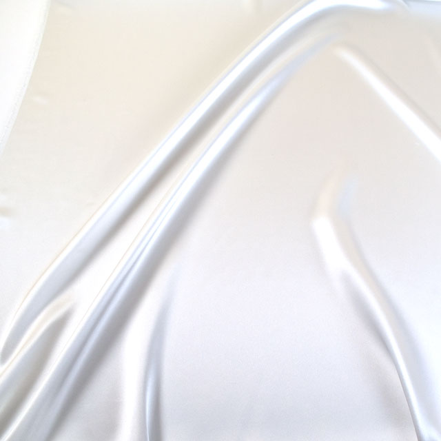 生地 20匁シルククレープサテン KW.白 10Bg11_