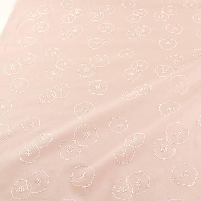 生地 sketch-スケッチ- camellia/40ブロード(JGH-408) 1B.ピンク×白系 09Ac05_