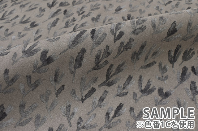 生地 sketch-スケッチ- see glass/60ローン(EKX18-410) 1C.ベージュ×ダークグレー系 99Zz99_