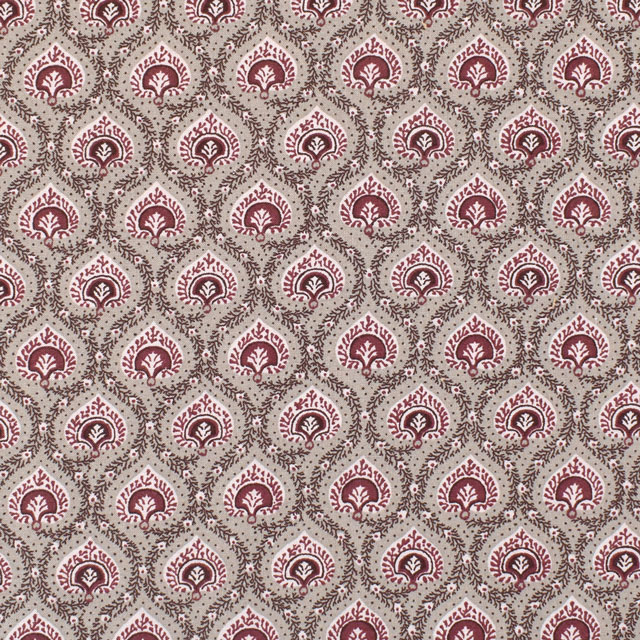 生地 SOULEIADO-ソレイアード- ヴィンテージフィール ル・ロア・ドゥ・ピック(SLFCV) 84A.グレージュ 09Ac04j