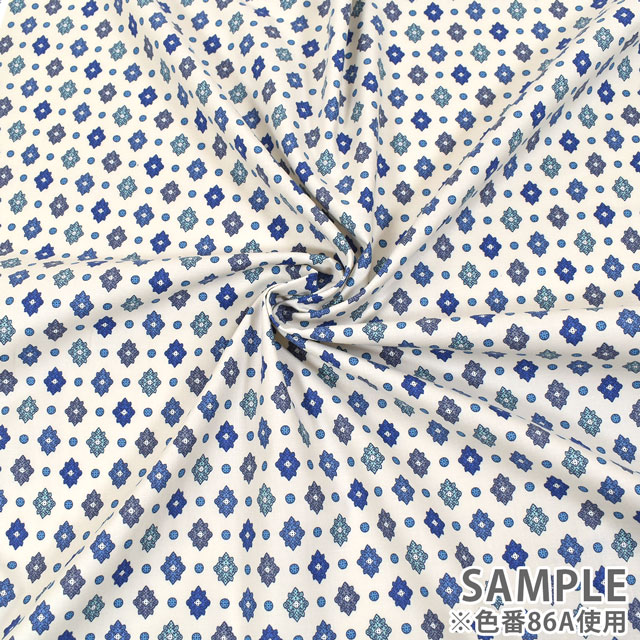 生地 SOULEIADO-ソレイアード- ヴィンテージフィール プティット・メルベイユ(SLFCV) 86B.オパールグリーン 09Ac04j