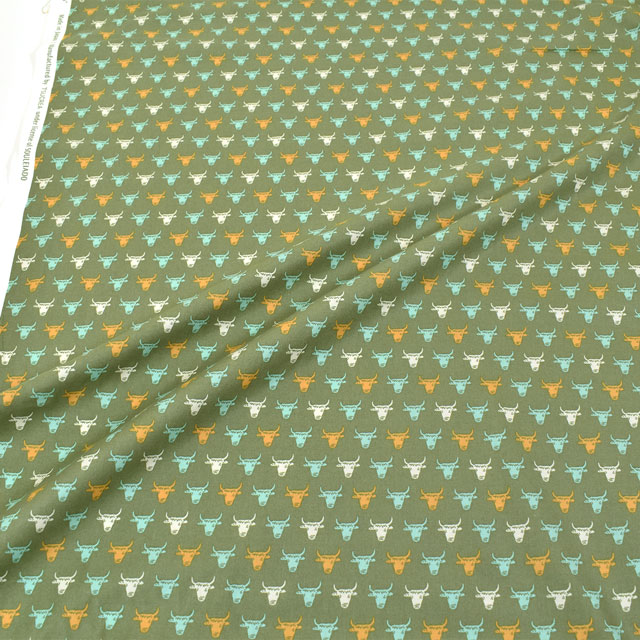 生地 SOULEIADO-ソレイアード- ヴィンテージフィール ミニ・トロ(SLFCV) 88A.ピスタチオ 09Ac04j