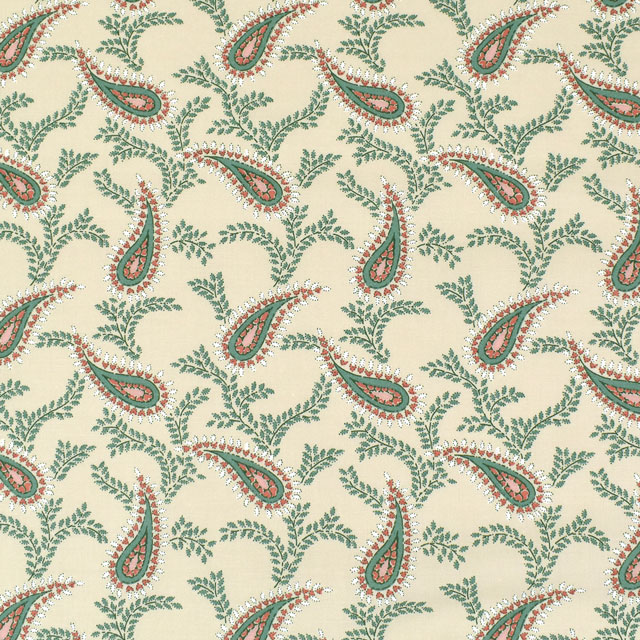 生地 SOULEIADO-ソレイアード- ヴィンテージフィール ブルボン(SLFCV) 91A.サンドベージュ 09Ac04j