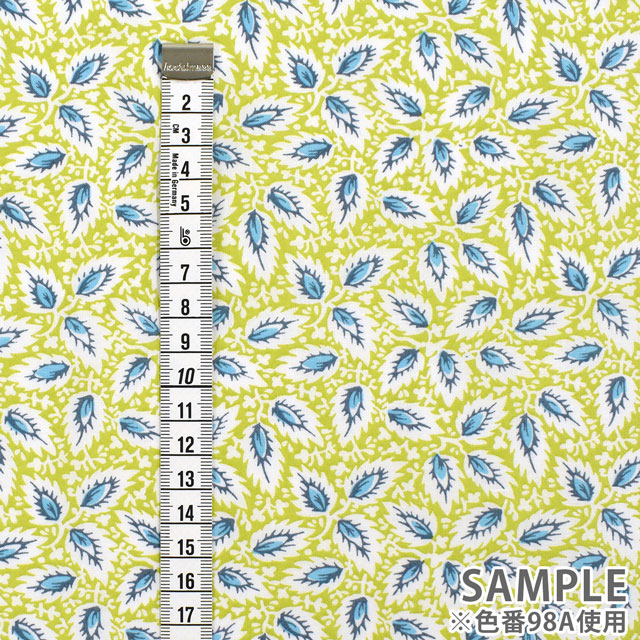 生地 SOULEIADO-ソレイアード- ヴィンテージフィール ミルフィーユ(SLFCV) 98B.フォレストグリーン 09Ac04j
