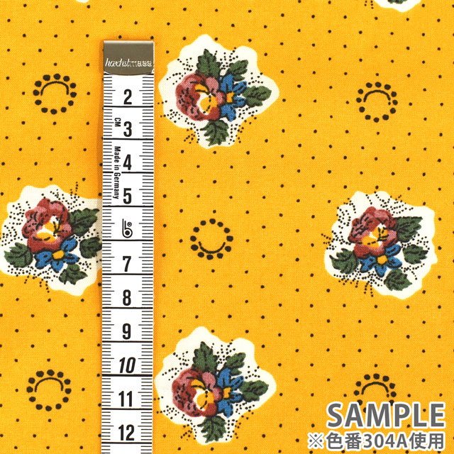 生地 SOULEIADO-ソレイアード- シーチング ル・プランタン(SLF) 304B.ジャスパーレッド 09Ac04j