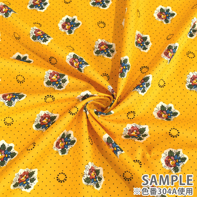 生地 SOULEIADO-ソレイアード- シーチング ル・プランタン(SLF) 304B.ジャスパーレッド 09Ac04j