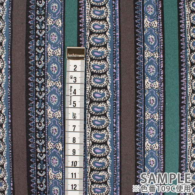 生地 SOULEIADO-ソレイアード- ヴィンテージフィール ファランドール・レイユール(SLFCV) 109B.キャラメル 09Ac04j