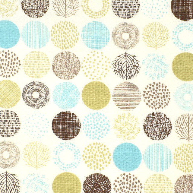 1J.オフホワイト地×ライトブルーグリーン