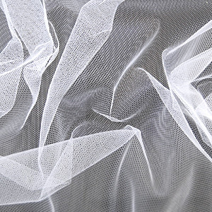生地 20Dソフトチュール(ST-20) KW.白 10Aa01_