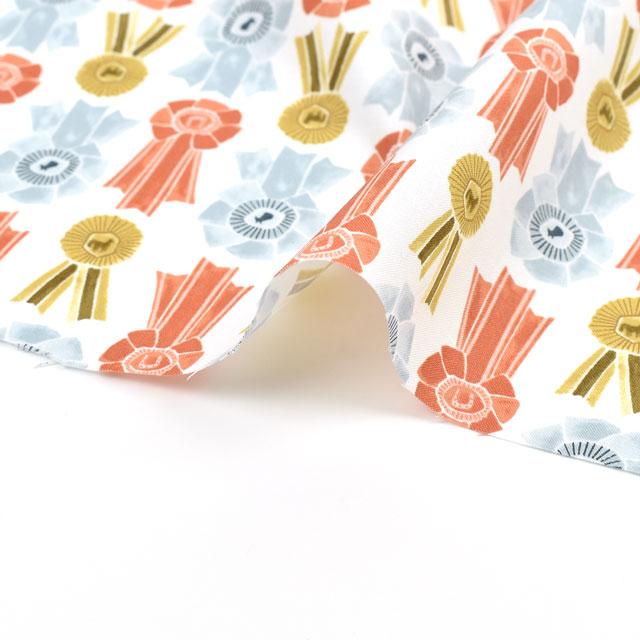 生地 dear STELLA-ディアステラ- プライズ・リボン/シーチング(STELLA-SRR1696) WHITE 09Ac05_