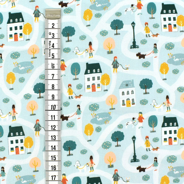 生地 dear STELLA-ディアステラ- ドッグ・ウォーカーズ/シーチング(STELLA-DCJ1991) MULTI 09Ac05_