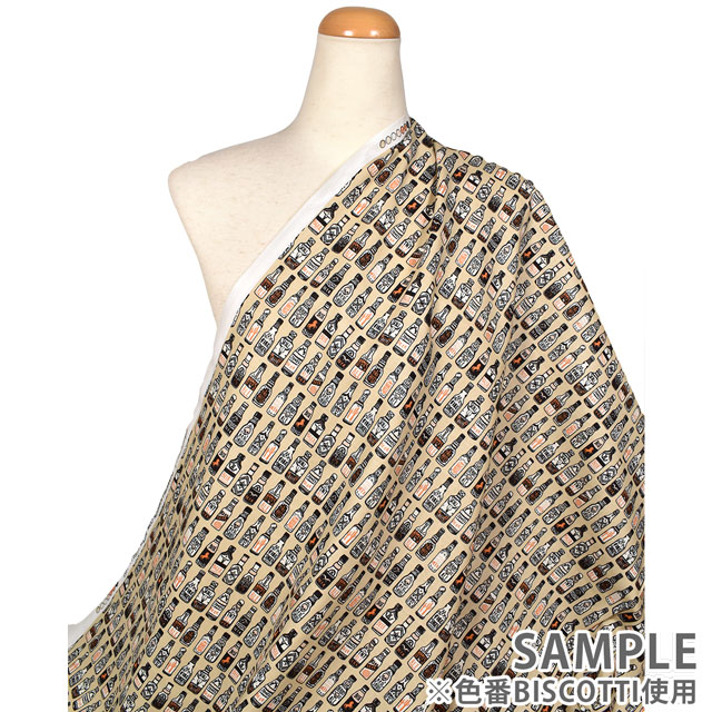 生地 dear STELLA-ディアステラ- ブリュースキス/シーチング(STELLA-1953) BUTTERNUT 99Zz99_